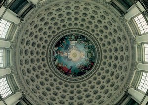 聖ジュヌヴィエーヴの神格化、キューポラの詳細、1812年頃（壁画） 作： Antoine Jean Gros